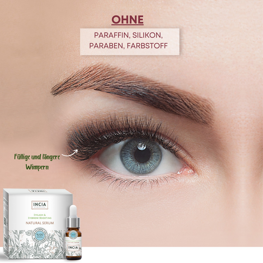 Incia Natürlich Arganöl-Wimpern Und Augenbrauen Stärkendes Serum