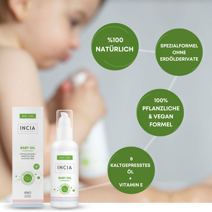 Incia Natural Baby Care Oil