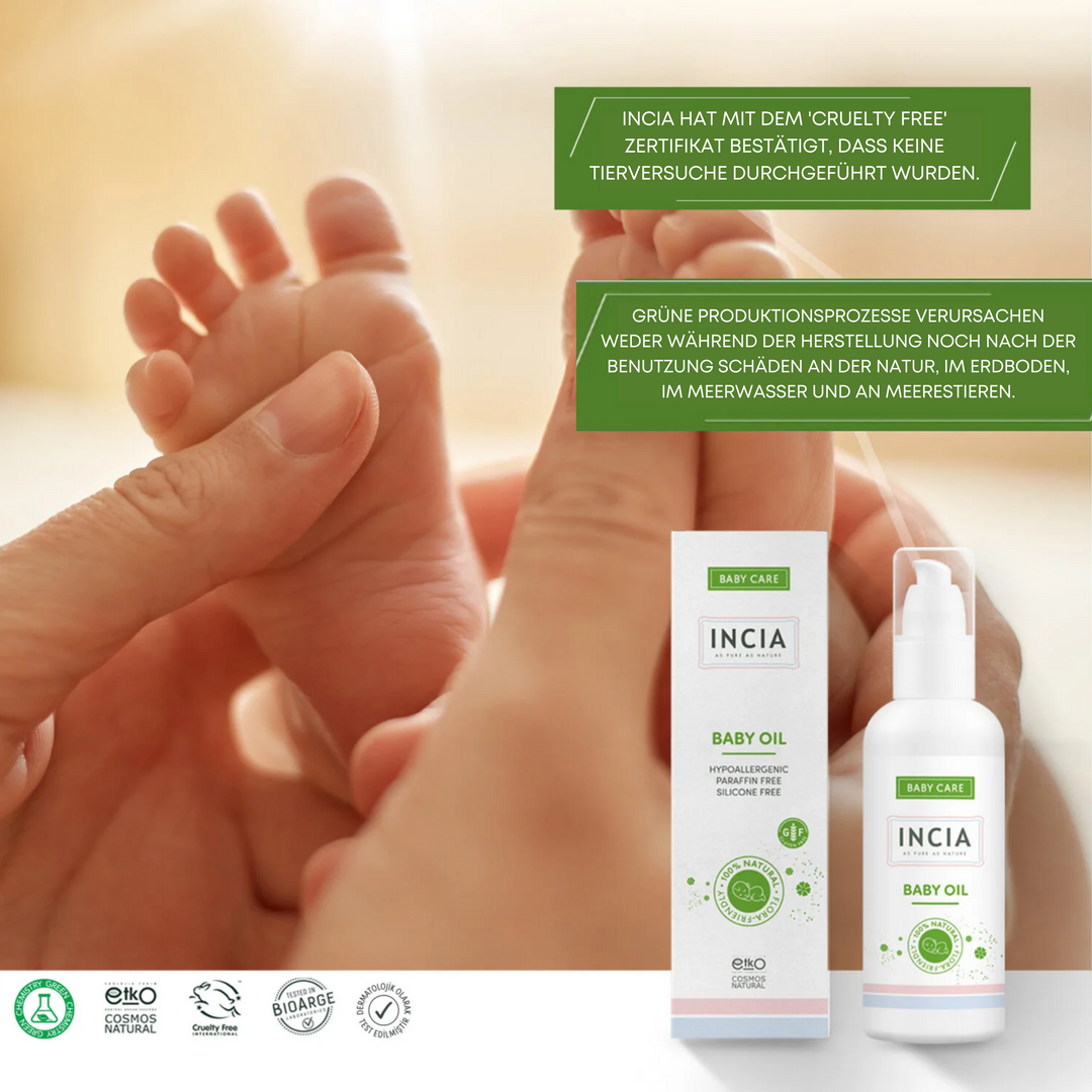 Incia Natural Baby Care Oil