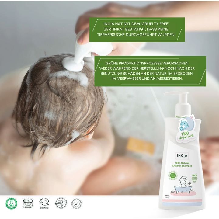 Incia Natürlich Kindershampoo-Gel