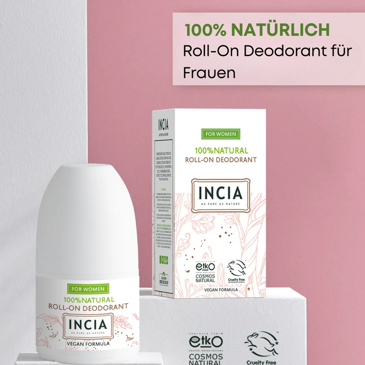 Incia Natürlicher Roll-On Deodorant 50 Ml - Für Frauen