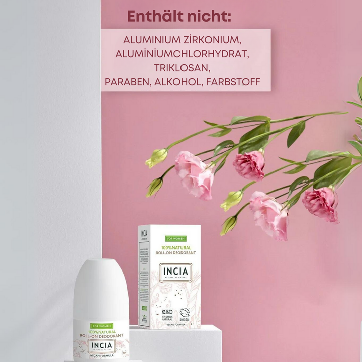 Incia Natürlicher Roll-On Deodorant 50 Ml - Für Frauen