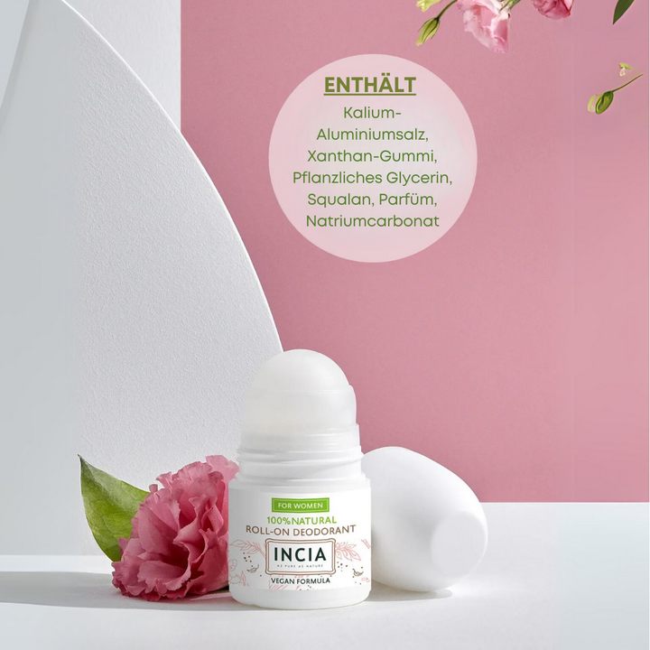 Incia Natürlicher Roll-On Deodorant 50 Ml - Für Frauen