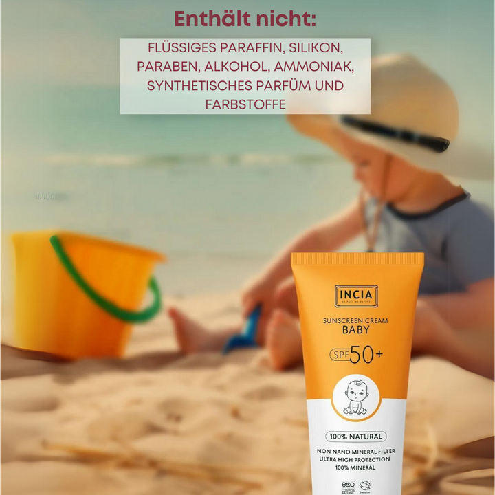 Incia Baby Sunscreen SPF 50+ 50 Ml