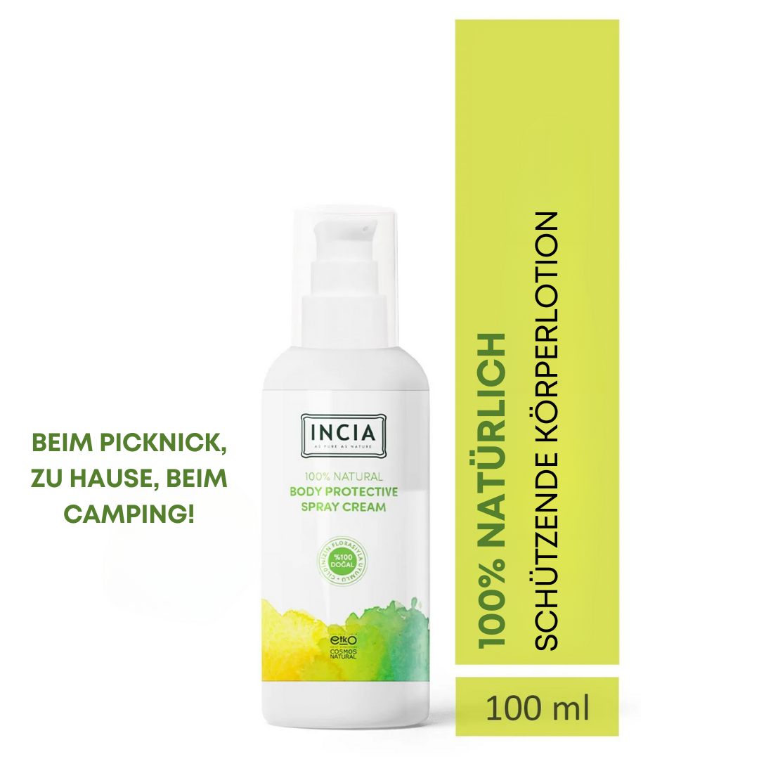 Incia Natural Protective Body Lotion 100 Ml