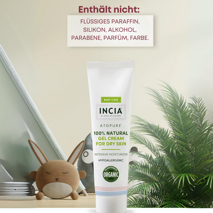 Incia Natural Gel Cream For Dry Skin 60 Ml