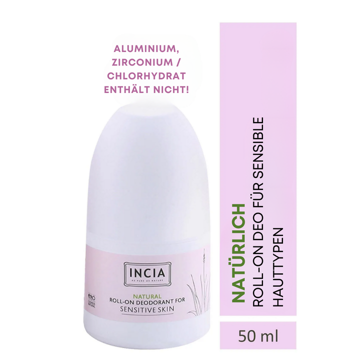 Incia Roll-On Deodorant für empfindliche Haut 50 ml