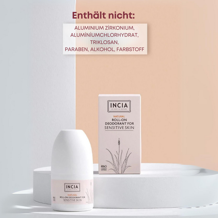 Incia Roll-On Deodorant für empfindliche Haut 50 ml