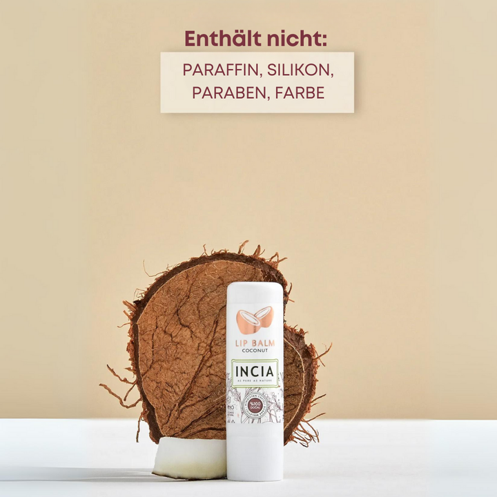 Incia Natural Lip Balm with Coconut 6 g