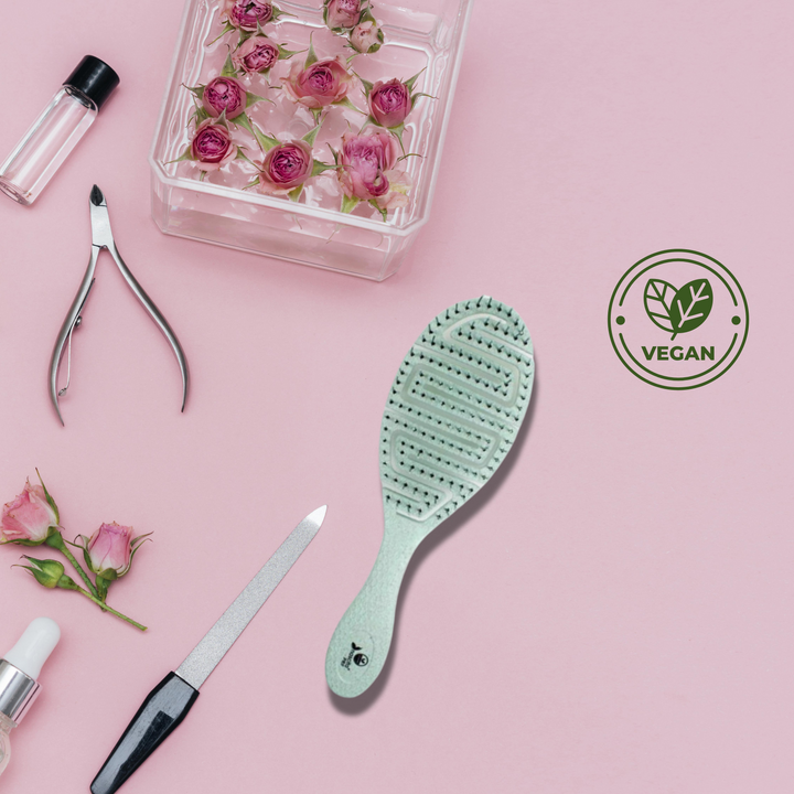 Nascita Nascita Vegan Haaröffnungs-/Entwirrungsbürste - 07 Mintgrün
