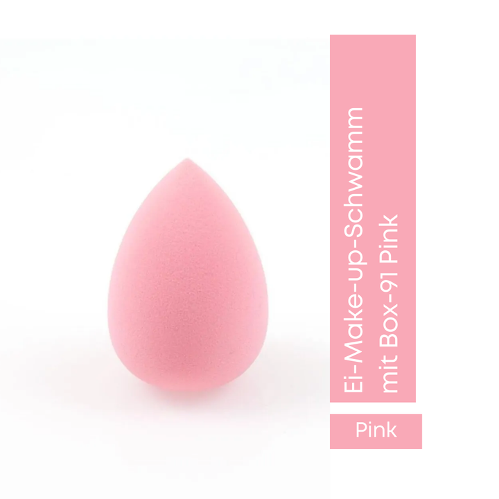 Nascita Ei-Make-up-Schwamm mit Box -91 Pink