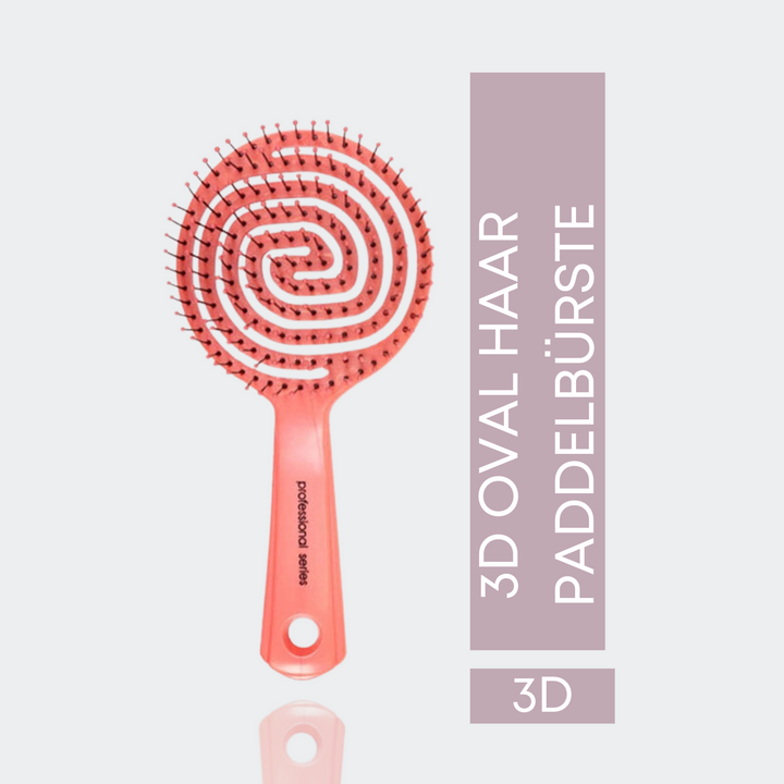Nascita 3D Oval Haar Paddelbürste
