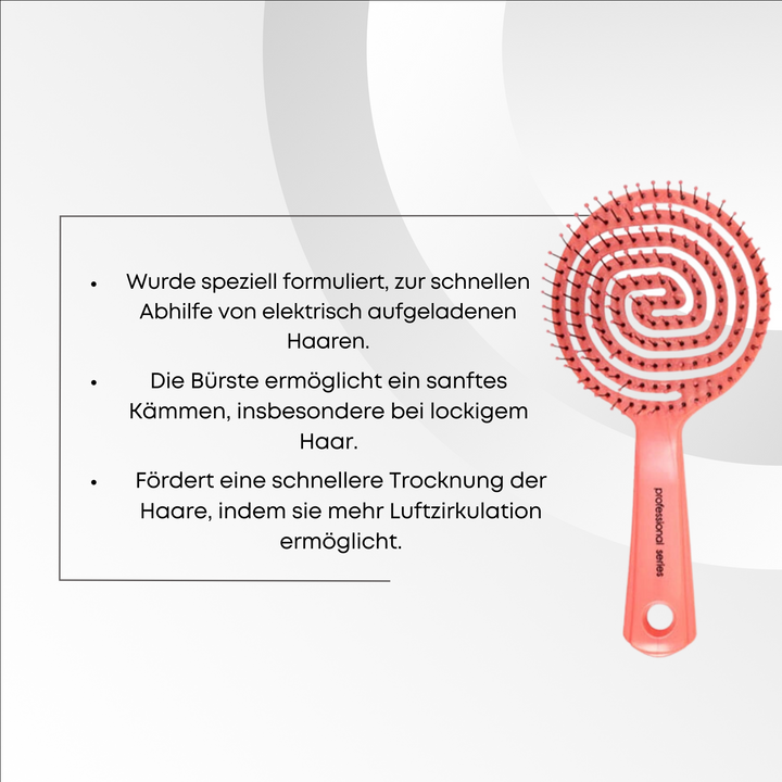 Nascita 3D Oval Haar Paddelbürste