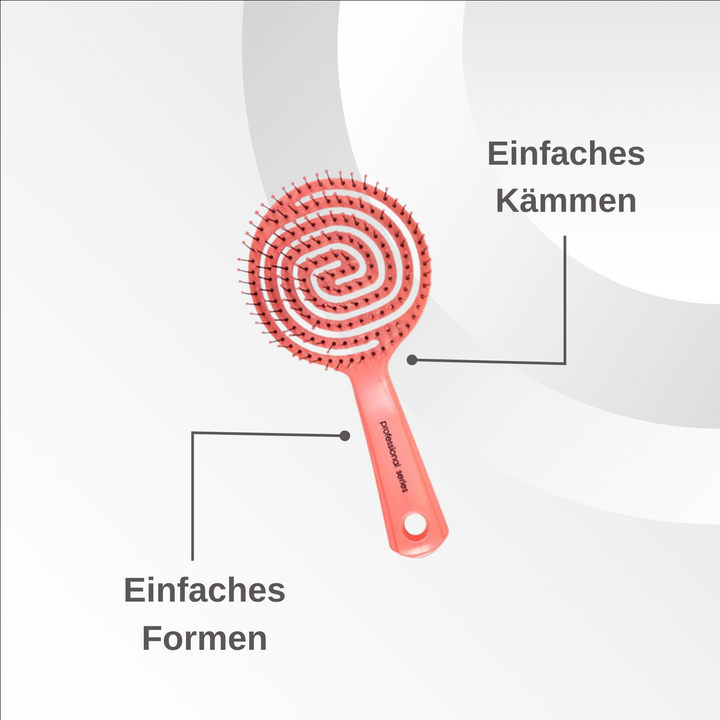 Nascita 3D Oval Haar Paddelbürste