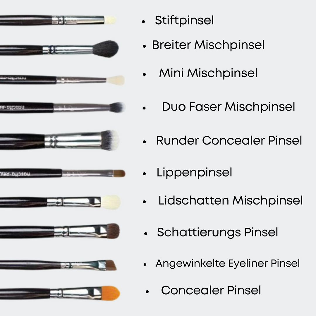 Nascita Make-up- Pinsel Set 10er