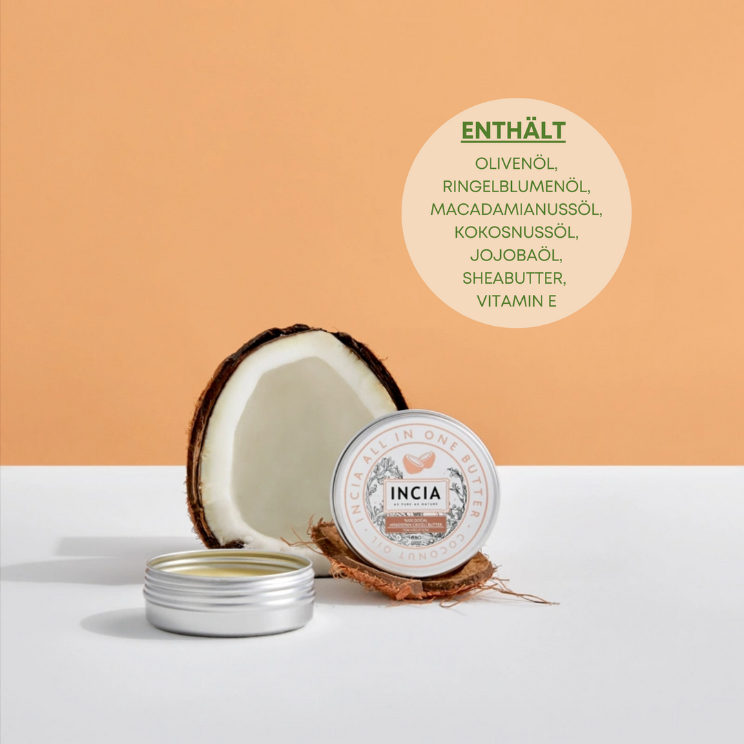 Incia %100 Natürliche Kokosnussbutter 50 ml