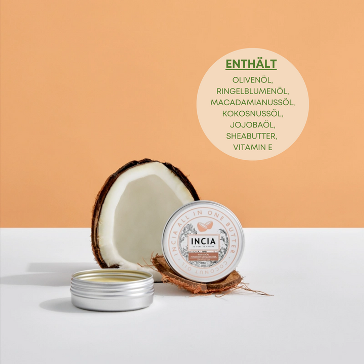 Incia %100 Natürliche Kokosnussbutter 50 ml