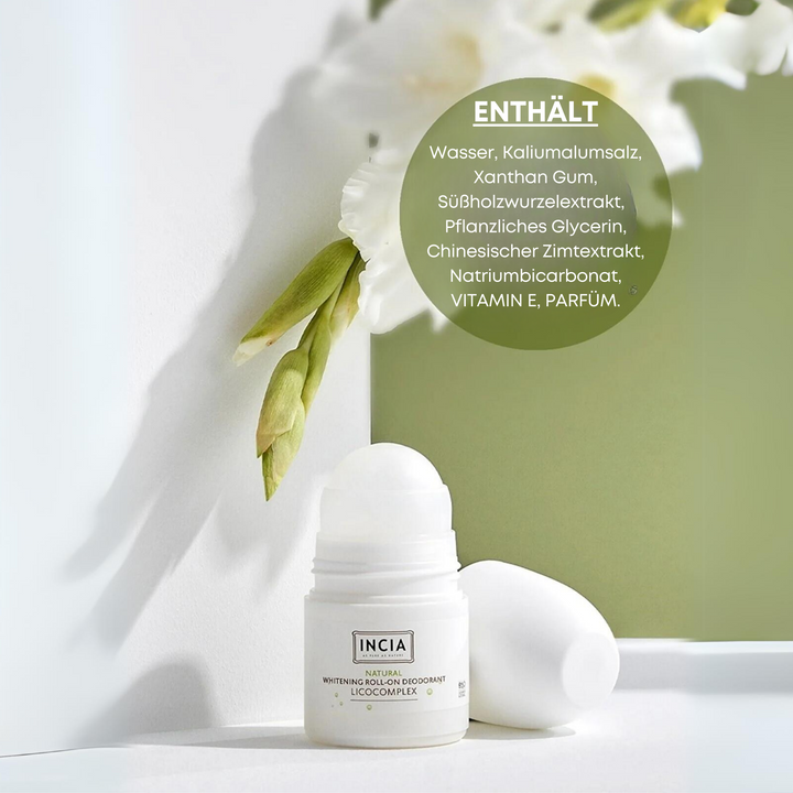 Incia Natürlich Aufhellendes Roll-On Deodorant
