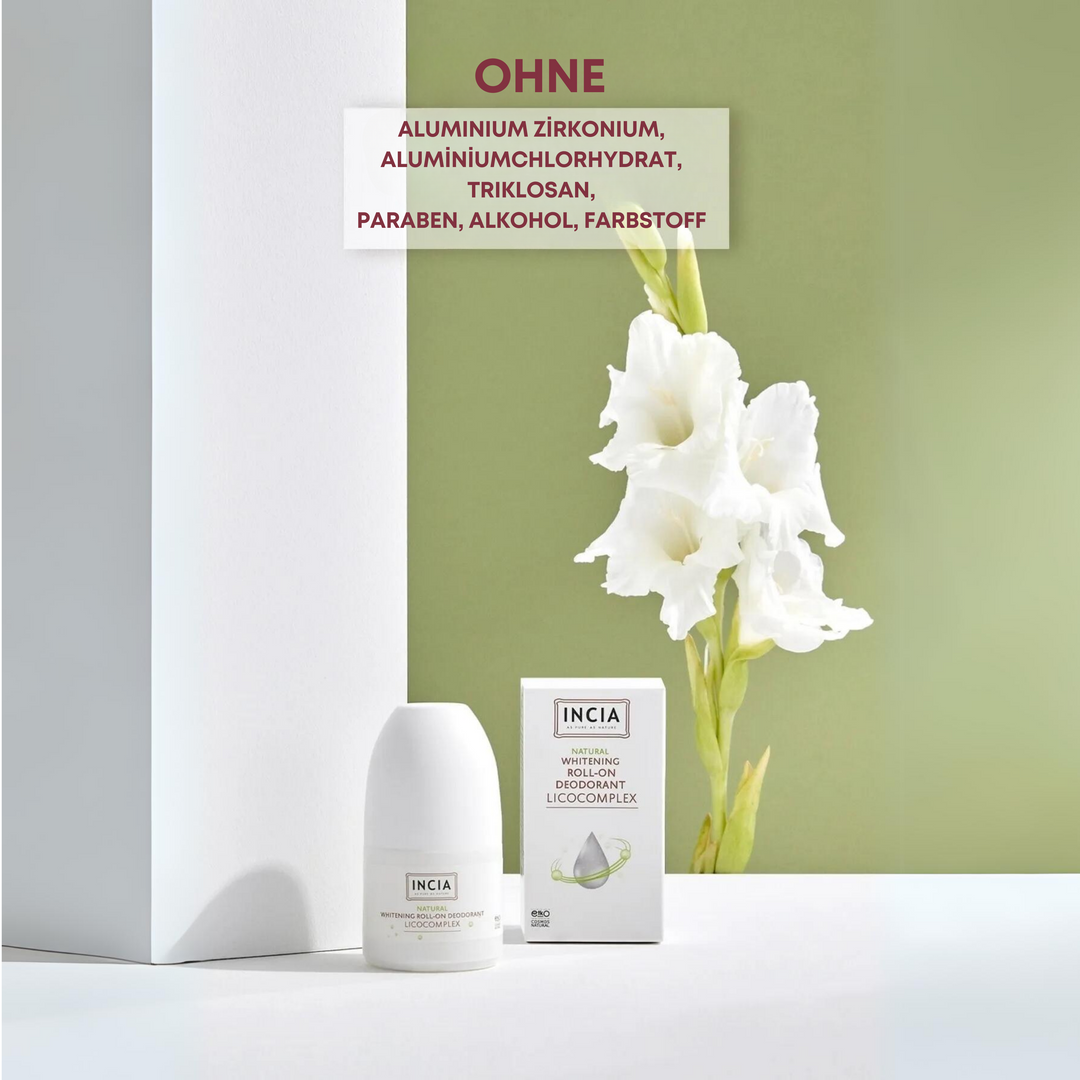 Incia Natürlich Aufhellendes Roll-On Deodorant