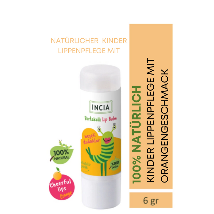 Incia Children's Lip Care With Orange Flavour