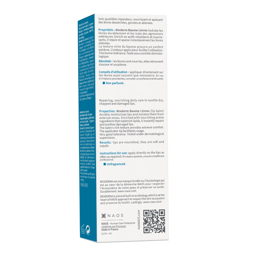 Bioderma Atoderm Lèvres 15 ml