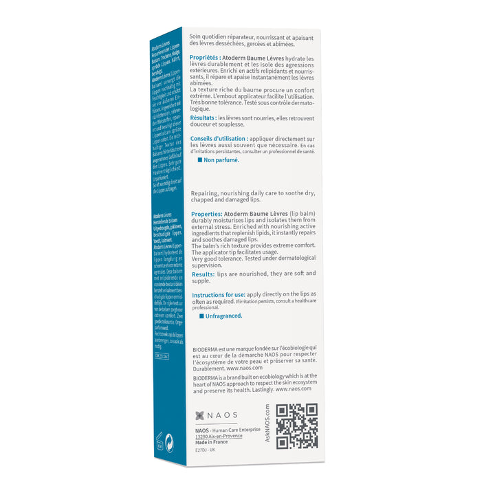 Bioderma Atoderm Lèvres 15 ml