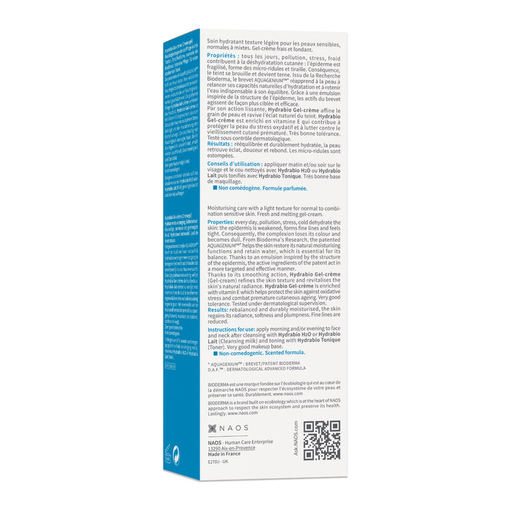 Bioderma Hydrabio Gel-Cream 40 ml