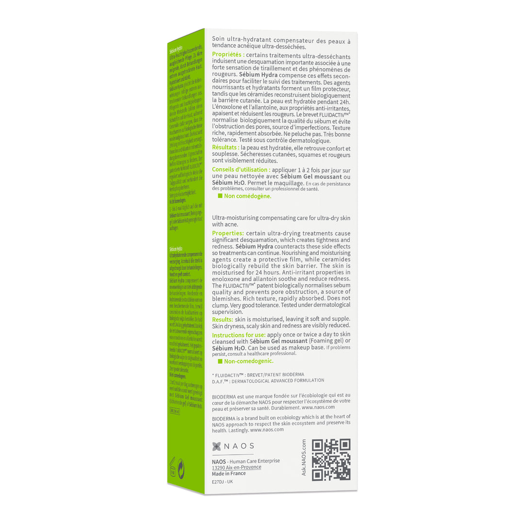 Bioderma Sébium Hydra 40 ml