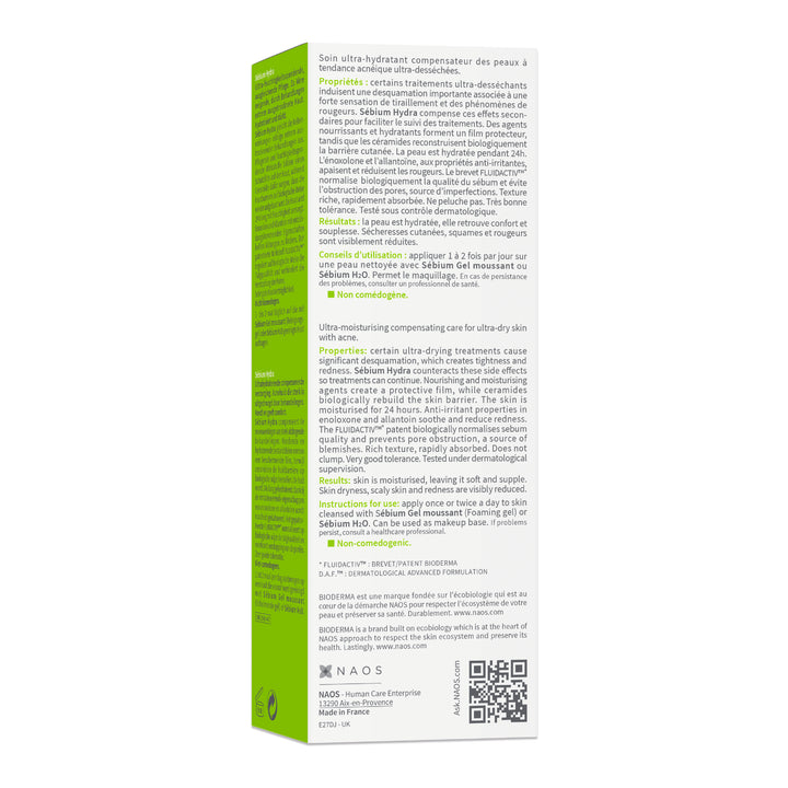 Bioderma Sébium Hydra 40 ml