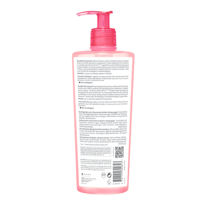 Bioderma Sensibio Gel moussant 500 ml
