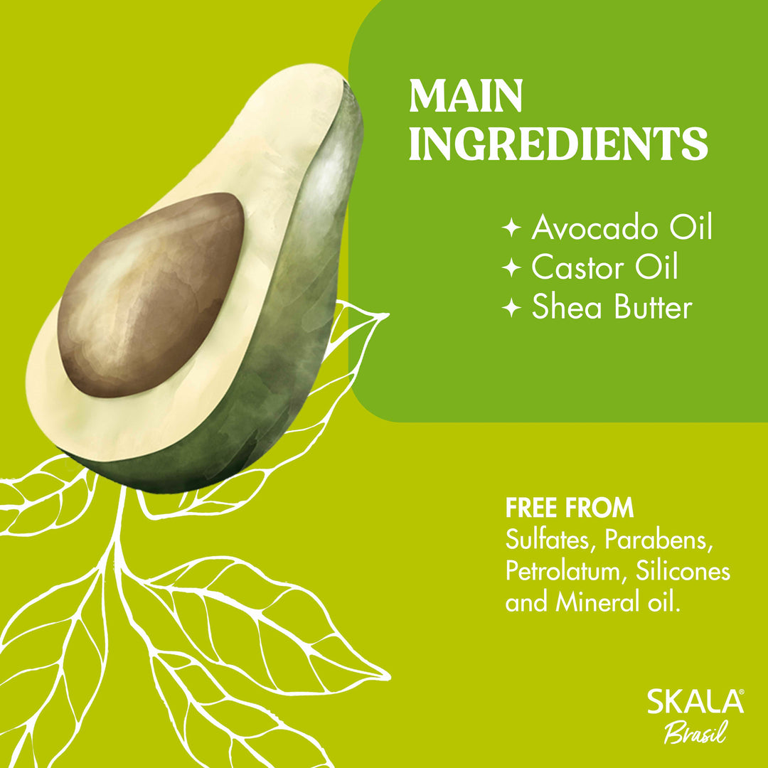SKALA Abacate - Expert Avocado 3-in-1 Multipurpose Hair Treatment Cream