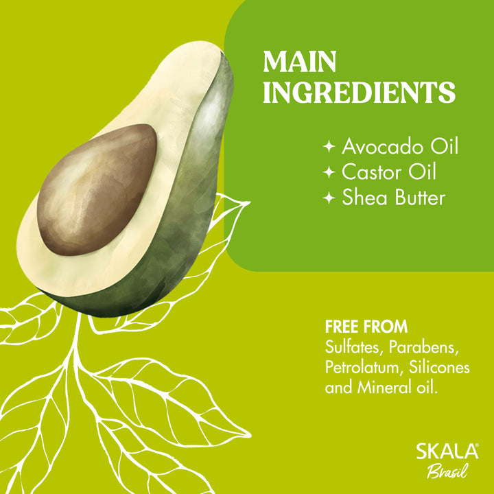 SKALA Abacate - Expert Avocado 3-in-1 Multipurpose Hair Treatment Cream