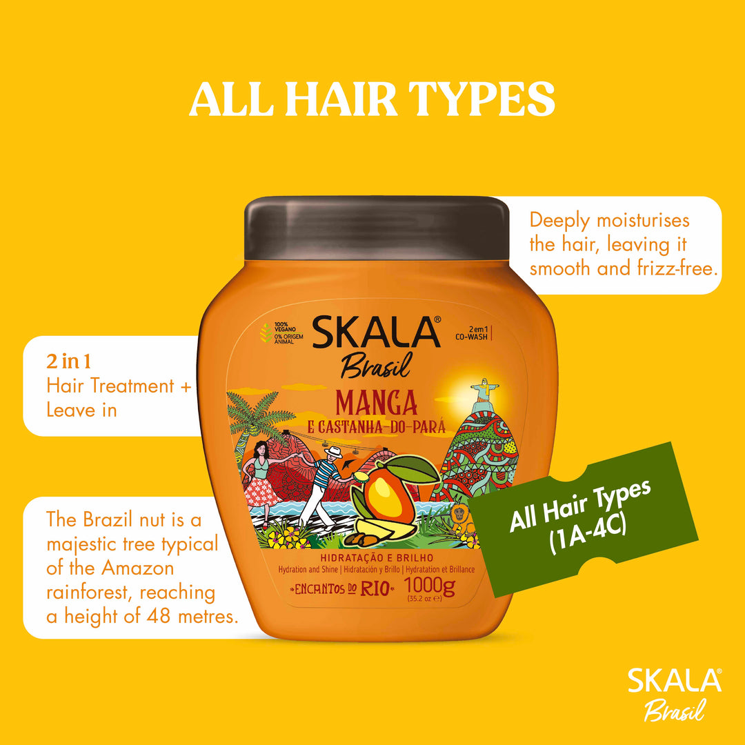 SKALA Brasil Mango & Brazil Nut 2-in-1 Conditioning Treatment Cream