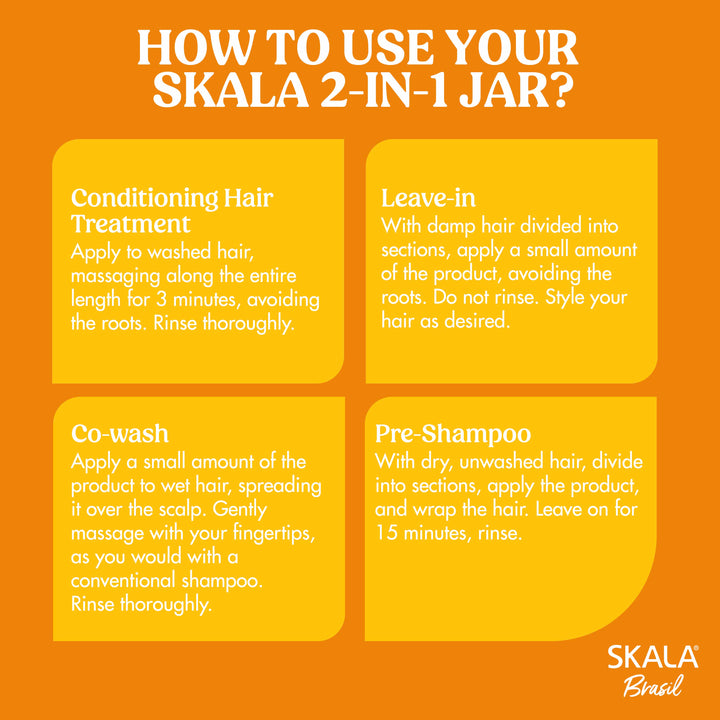 SKALA Brasil Mango & Brazil Nut 2-in-1 Conditioning Treatment Cream