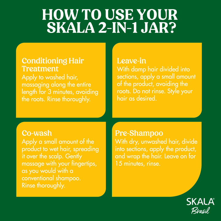 SKALA Brasil Maracujá 2-in-1 Treatment Cream & Conditioner